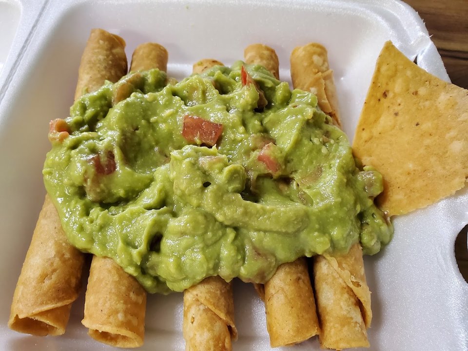 Colorful Mexican dishes on a table